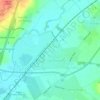 Mappa topografica East Goscote, altitudine, rilievo