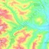 Mappa topografica Casoli, altitudine, rilievo