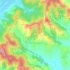 Mappa topografica Odalengo Piccolo, altitudine, rilievo