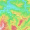 Mappa topografica Termes, altitudine, rilievo