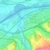 Mappa topografica Augst, altitudine, rilievo