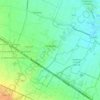 Mappa topografica Campegine, altitudine, rilievo