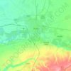 Mappa topografica Arad, altitudine, rilievo