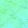 Mappa topografica Saccolongo, altitudine, rilievo