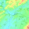 Mappa topografica Meeniyan, altitudine, rilievo