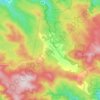 Mappa topografica Weldborough, altitudine, rilievo