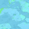 Mappa topografica Schouwen-Duiveland, altitudine, rilievo