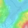 Mappa topografica Porto Ceresio, altitudine, rilievo