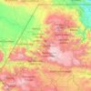 Mappa topografica Huehuetenango, altitudine, rilievo
