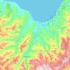 Mappa topografica Fatsa, altitudine, rilievo