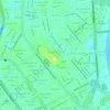 Mappa topografica Sauces, altitudine, rilievo