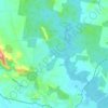 Mappa topografica Brimbin, altitudine, rilievo