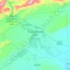 Mappa topografica Tinghir, altitudine, rilievo