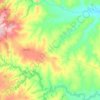 Mappa topografica Itaum, altitudine, rilievo