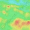 Mappa topografica Malone Lake, altitudine, rilievo