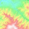 Mappa topografica Marmot, altitudine, rilievo