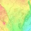 Mappa topografica Madone, altitudine, rilievo