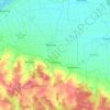 Mappa topografica Wallerfing, altitudine, rilievo