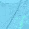 Mappa topografica Nieuwe Wetering, altitudine, rilievo