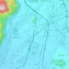 Mappa topografica Osoppo, altitudine, rilievo