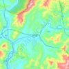 Mappa topografica 石屯镇, altitudine, rilievo