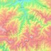 Mappa topografica Santa Teresa, altitudine, rilievo