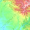 Mappa topografica Berringa, altitudine, rilievo