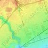 Mappa topografica Alderwood, altitudine, rilievo