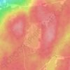 Mappa topografica Tupper Lake, altitudine, rilievo