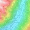 Mappa topografica Vervio, altitudine, rilievo