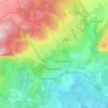 Mappa topografica Várpalota, altitudine, rilievo
