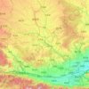 Mappa topografica 泾河, altitudine, rilievo