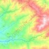 Mappa topografica Corralillo, altitudine, rilievo