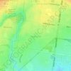 Mappa topografica Albanvale, altitudine, rilievo