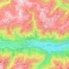Mappa topografica Schlanders - Silandro, altitudine, rilievo