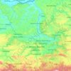 Mappa topografica Велико Търново, altitudine, rilievo