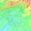 Mappa topografica وفاقی دارالحکومت اسلام آباد, altitudine, rilievo