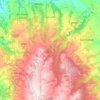 Mappa topografica Jacurso, altitudine, rilievo