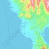 Mappa topografica Lupon, altitudine, rilievo