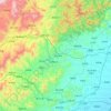 Mappa topografica 易县, altitudine, rilievo