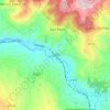 Mappa topografica Tufo, altitudine, rilievo