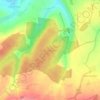 Mappa topografica West Woods, altitudine, rilievo