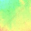 Mappa topografica Bangerang, altitudine, rilievo