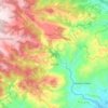 Mappa topografica Canolo, altitudine, rilievo