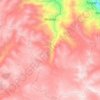 Mappa topografica Virundo, altitudine, rilievo