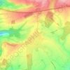 Mappa topografica Badem, altitudine, rilievo