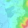 Mappa topografica Badger Creek, altitudine, rilievo