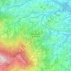 Mappa topografica Montebello di Bertona, altitudine, rilievo