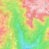 Mappa topografica Siror, altitudine, rilievo