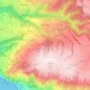 Mappa topografica Spilinga, altitudine, rilievo